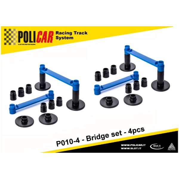 Policar P010 Supporti per ponte – 4 pezzi