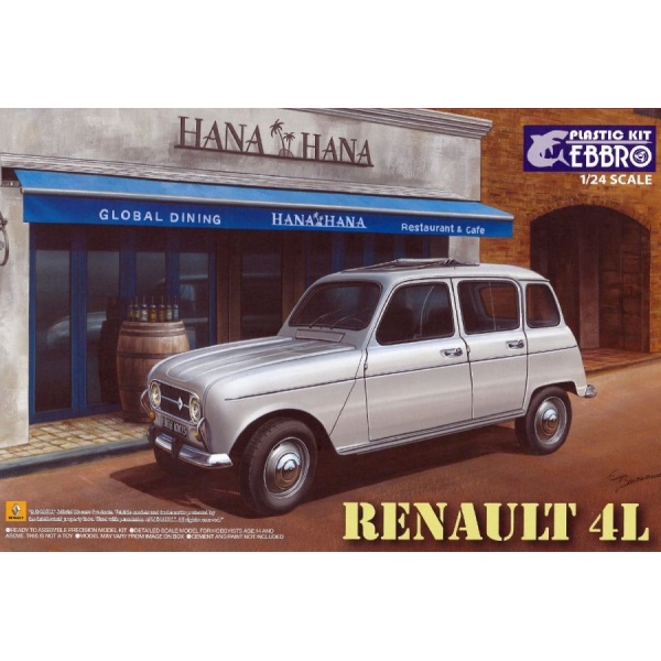 Ebbro 25002 Renault 4L scala 1/24