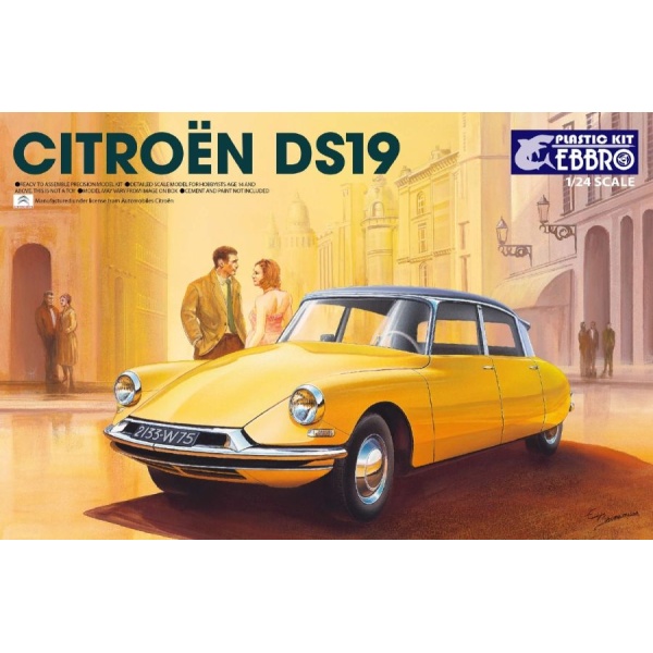 Ebbro 25005 Citroen DS19 scala 1/24