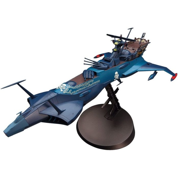 Hasegawa CW08 Space Pirate Battleship ARCADIA Second Ship (PHANTOM DEATH SHADOW conversion)