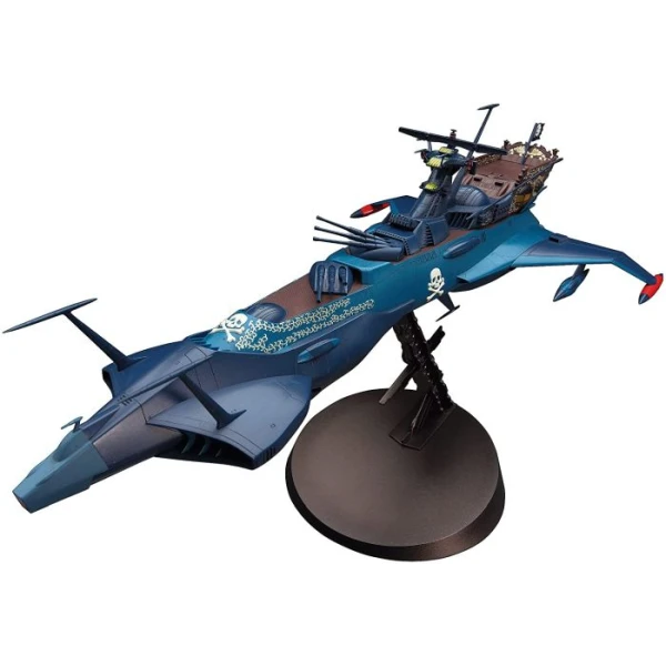 Hasegawa CW08 Space Pirate Battleship ARCADIA Second Ship (PHANTOM DEATH SHADOW conversion)