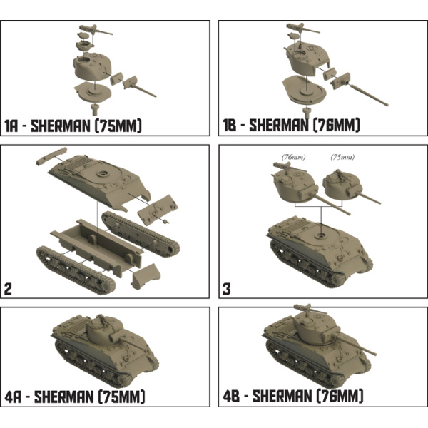 TANKS – Panther VS Sherman Starter Set – Edizione italiana