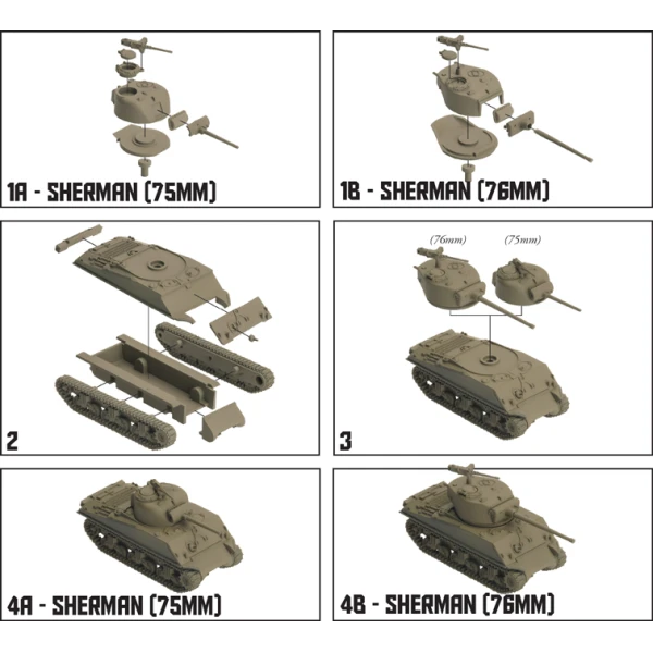 TANKS – Panther VS Sherman Starter Set – Edizione italiana