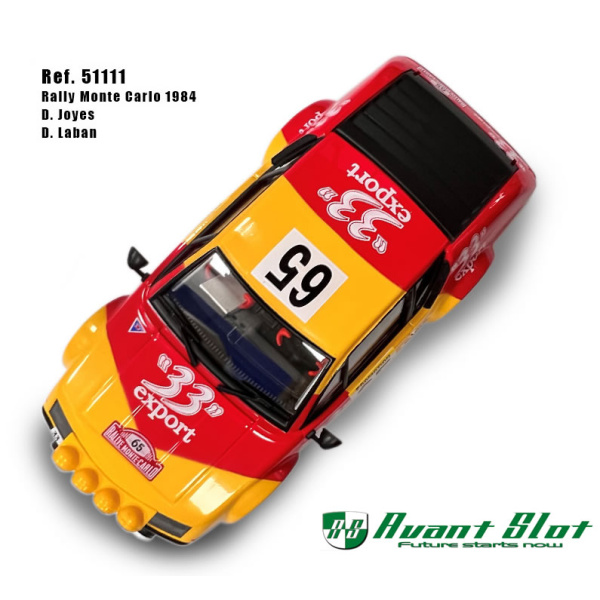 Avant Slot 51111 Alpine A310 Rally Montecarlo 1984