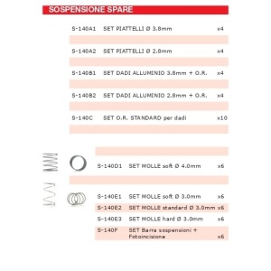 BRM S-140 E1 SET MOLLE SOFT 3.0mm (4x)