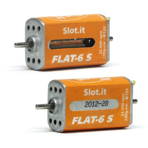 Slot.it MN13ch FLAT-6 S 22.5K RPM motor – 230g*cm @12V – 12.5W – different opening case