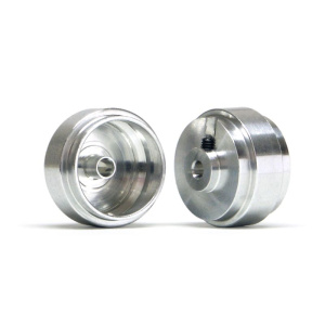 Slot.it W17309715A Aluminum ø17.3×9.75×1.5mm wheels, M2 grub, 1.6g (2x) – ex PA62-Als