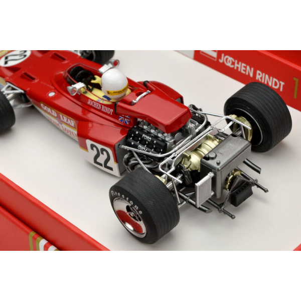 Policar PCW02 Lotus 72 Gold Leaf n.22 Monza GP 1970 Jochen Rindt