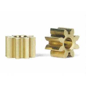 Slot.it PI08 Brass pinions 8 teeth Ø5.5mm (2x)