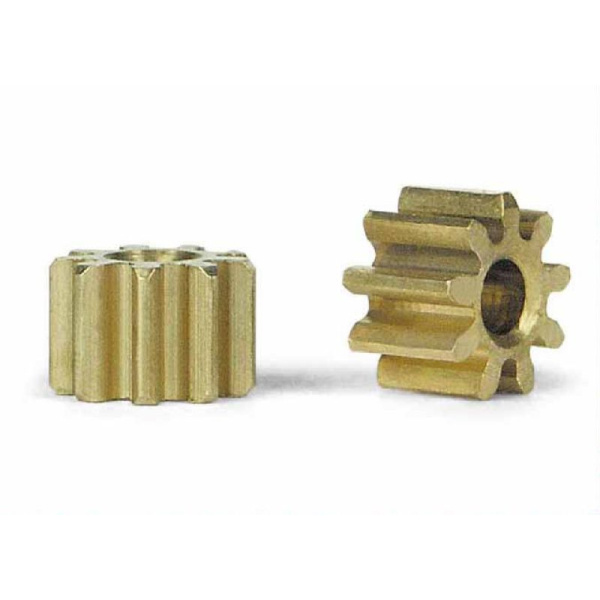 Slot.it PI09 Brass pinions 9 teeth Ø5.5mm (2x)