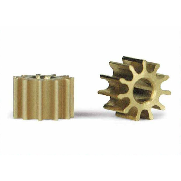 Slot.it PI11 Brass pinions 11 teeth Ø5.5mm (2x)