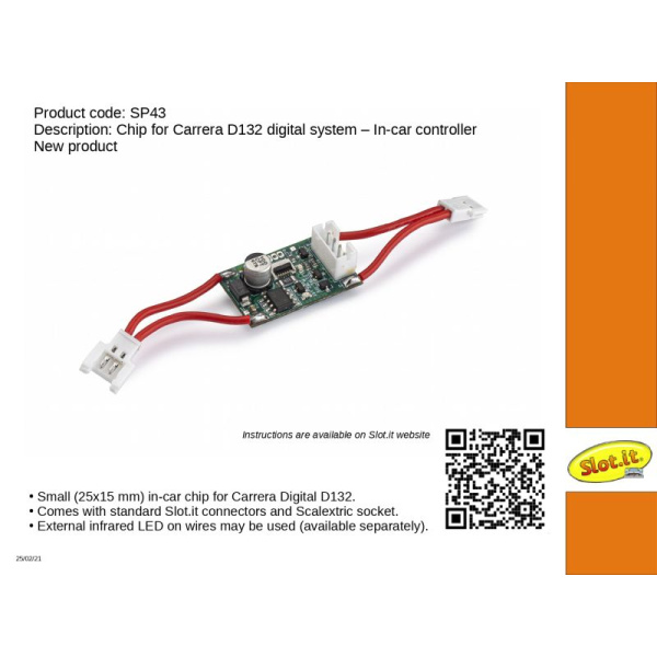 Slot.it SP43 Universal Carrera digital chip