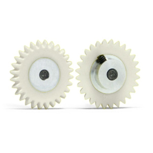 Slot.it GA1628-Pl 28 teeth – hex screw M2 – white plastic – Ø16mm