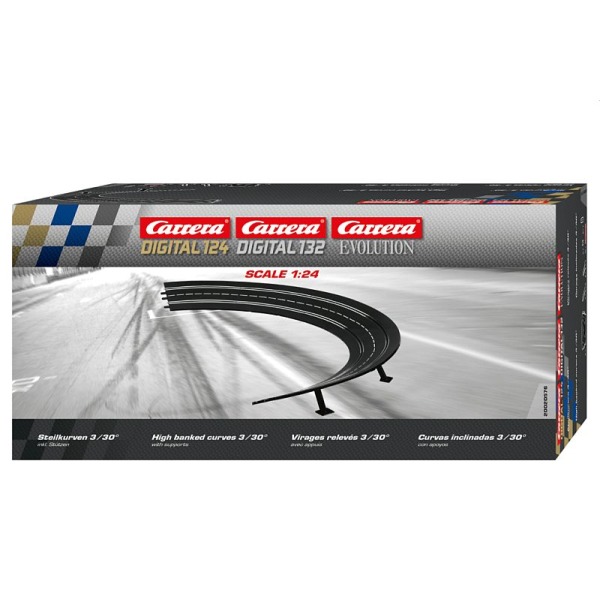 Carrera 124/132 20020576 – Curva parabolica raggio 3 30 gradi (6x)