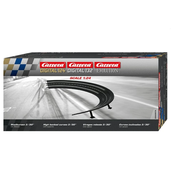 Carrera 124/132 20020576 – Curva parabolica raggio 3 30 gradi (6x)