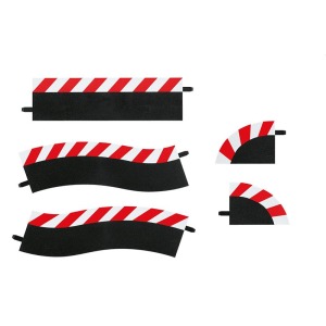 Carrera 124/132 20020602 – Bordo esterno per Pit Stop Lane comprensivo di clip per aggancio