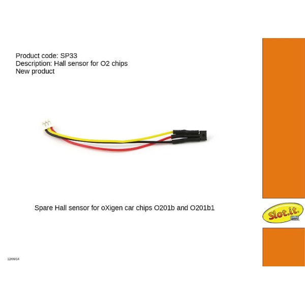 Slot.it SP33 Spare hall sensor for O2 chip