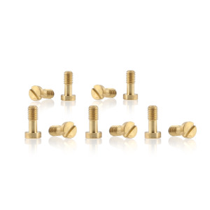 Slot.it CH89 Metric screws M2.5x6mm for Carrera – brass (10x)