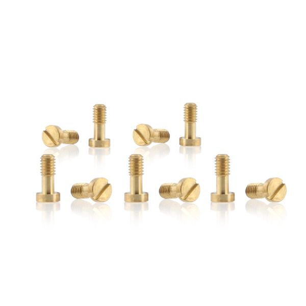 Slot.it CH89 Metric screws M2.5x6mm for Carrera – brass (10x)