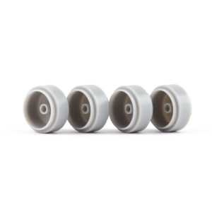 Slot.it W15808215P Plastic ø15.8×8.2×1.5mm wheels, 0.7g (4x) – ex WH1210-Pl